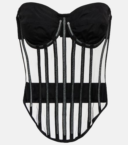 X Kim tulle embellished corset - Dolce&Gabbana - Modalova