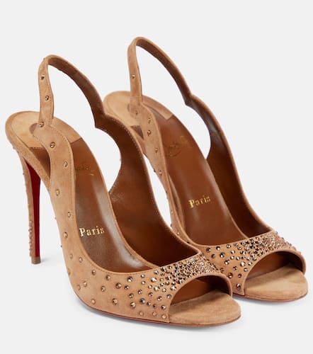 Nudes Degrachick suede sandals - Christian Louboutin - Modalova