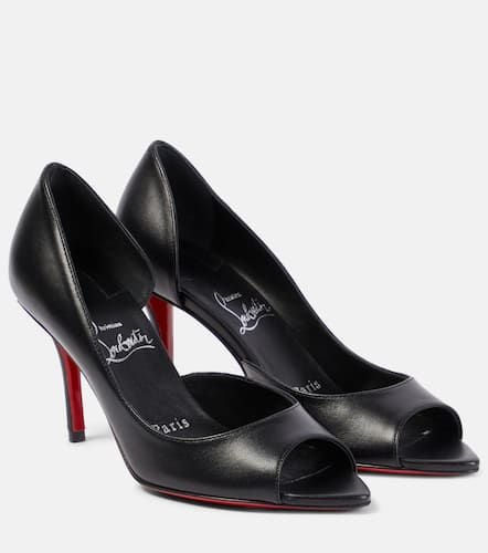 Open Apostropha 80 leather pumps - Christian Louboutin - Modalova