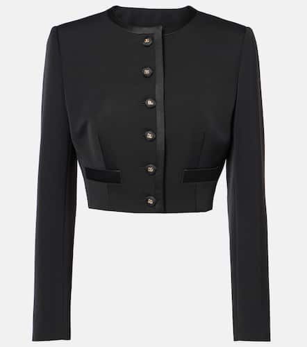 Cropped-Jacke aus einem Wollgemisch - Dolce&Gabbana - Modalova