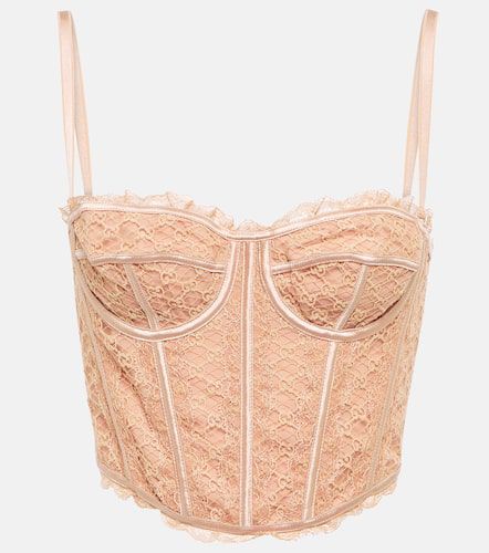 Gucci Bustier-Top mit Spitze - Gucci - Modalova