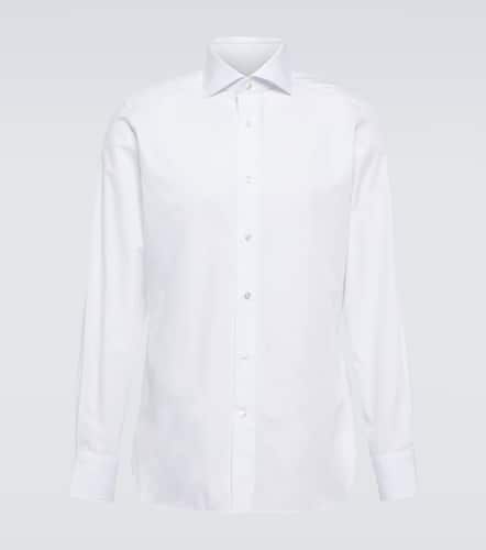 Camisa de popelín de algodón - Zegna - Modalova