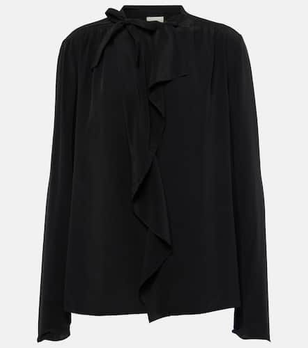 Utah ruffled silk crêpe blouse - Isabel Marant - Modalova