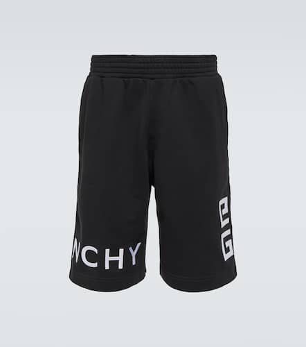 G cotton fleece Bermuda shorts - Givenchy - Modalova