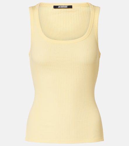 Tank top acanalado Rond Carré de algodón - Jacquemus - Modalova