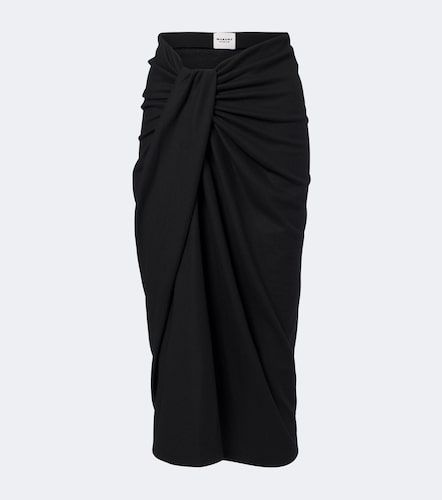 Falda midi Jeldia drapeada - Marant Etoile - Modalova