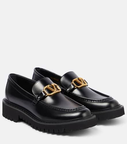 VLogo leather loafers - Valentino Garavani - Modalova