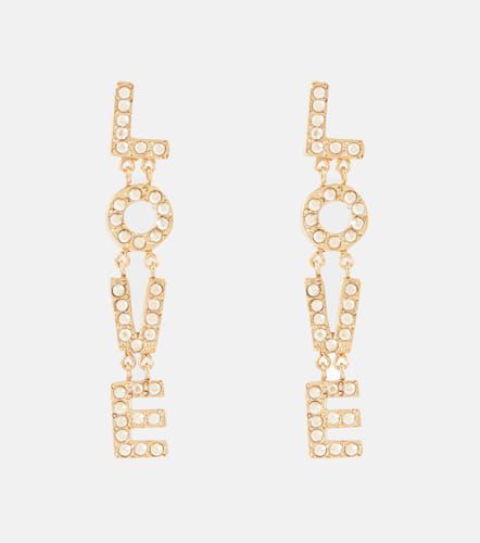 Love embellished earrings - Oscar de la Renta - Modalova