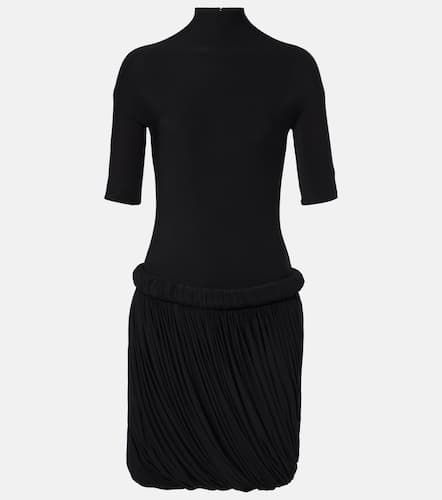 AlaÃ¯a Draped jersey midi dress - Alaia - Modalova