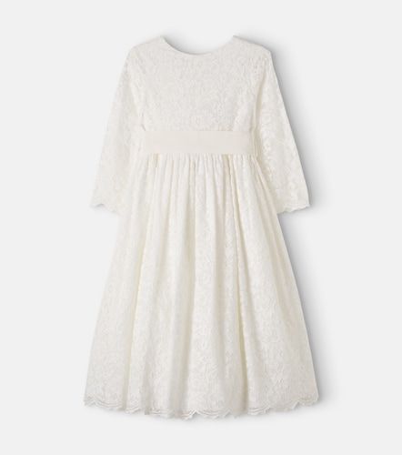 Vestido de encaje de algodón - Il Gufo - Modalova
