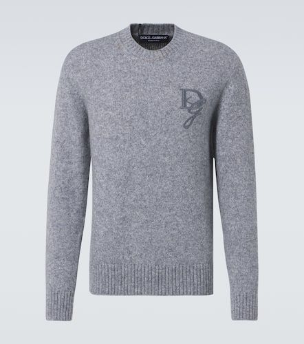 DG alpaca and wool-blend sweater - Dolce&Gabbana - Modalova