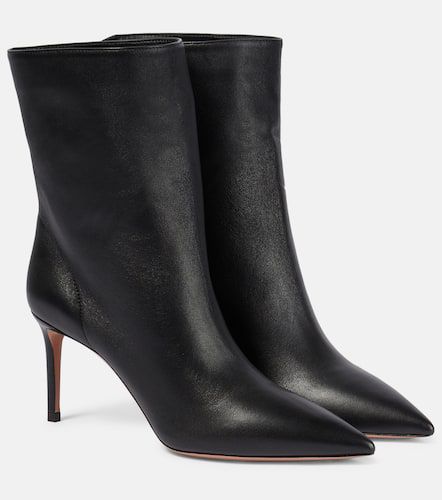 Ankle Boots Matignon 75 aus Leder - Aquazzura - Modalova