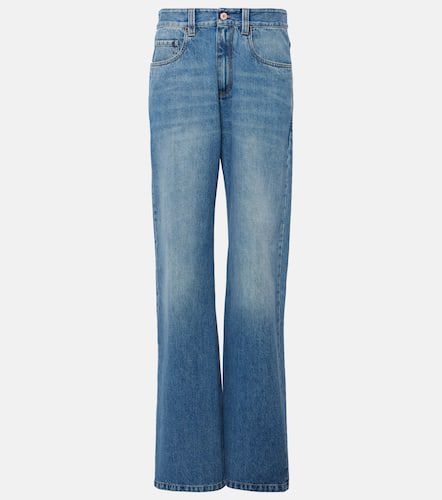 Jeans anchos de tiro medio - Brunello Cucinelli - Modalova