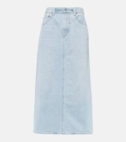 Verona mid-rise denim midi skirt - Citizens of Humanity - Modalova