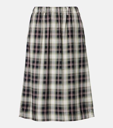 Izetta checked midi skirt - Acne Studios - Modalova