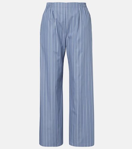 Yoshi cotton-blend twill wide-leg pants - Leset - Modalova