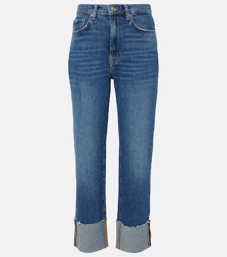 Logan high-rise cropped slim jeans - 7 For All Mankind - Modalova
