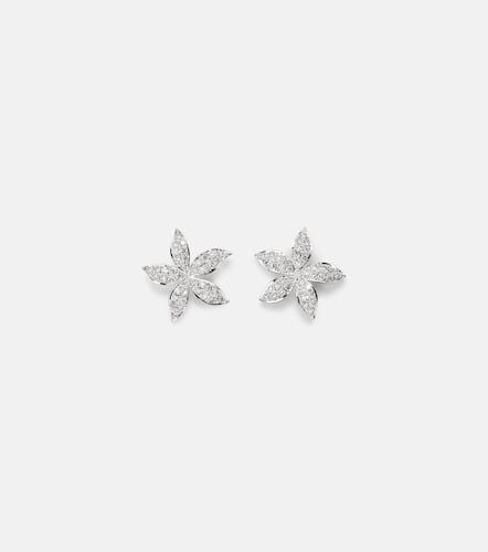 Pendientes Lavender de oro blanco de 18 ct con diamantes - Ileana Makri - Modalova