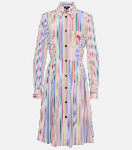 Etro Striped cotton shirt dress - Etro - Modalova