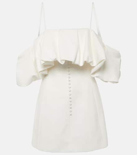 Puff off-shoulder cotton and linen minidress - Simkhai - Modalova