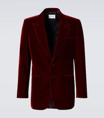 Saint Laurent Blazer aus Samt - Saint Laurent - Modalova