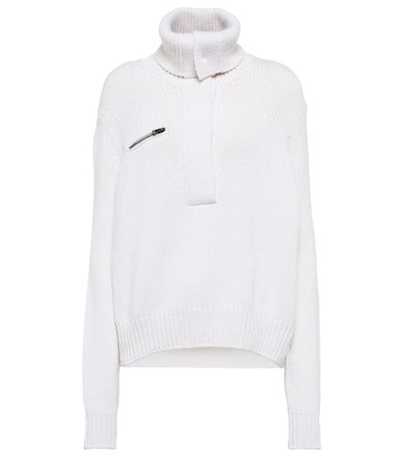 Zipped cashmere and cotton sweater - Tom Ford - Modalova