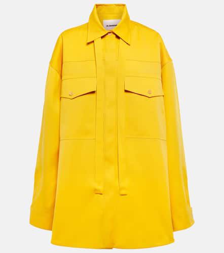 Jil Sander Wool gabardine shirt - Jil Sander - Modalova