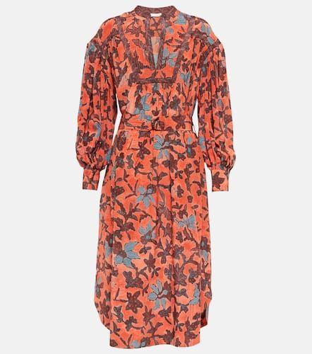 Robe midi Taiana à fleurs - Ulla Johnson - Modalova