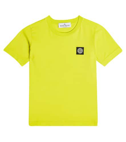 Logo cotton jersey T-shirt - Stone Island Junior - Modalova