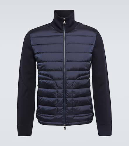 Moncler Down-paneled knit jacket - Moncler - Modalova