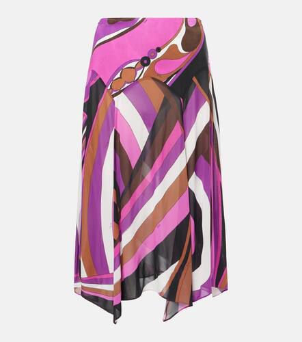 Pucci Iride midi skirt - Pucci - Modalova