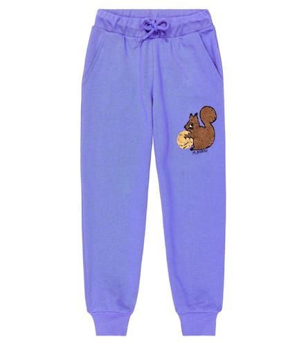 Squirrel cotton chenille sweatpants - Mini Rodini - Modalova