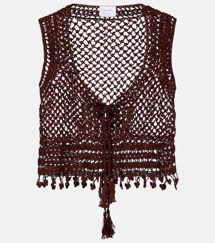 Marrakesh crochet cotton crop top - Anna Kosturova - Modalova