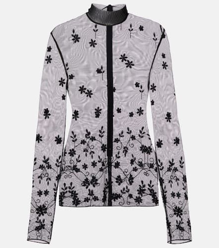 Toteme Blusa de tul bordada - Toteme - Modalova