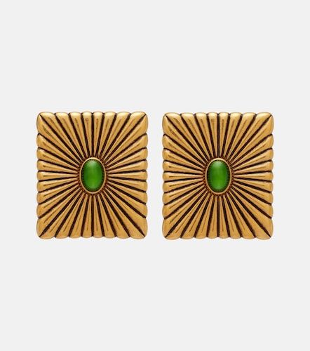 Versace Circe embellished earrings - Versace - Modalova