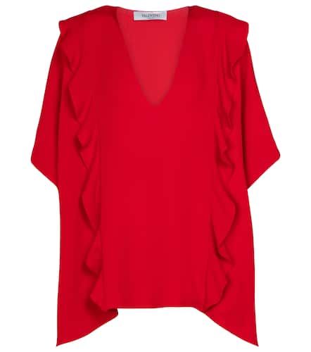 Blusa de crepé de seda - Valentino - Modalova