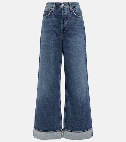 High-Rise Wide-Leg Jeans Dame - Agolde - Modalova