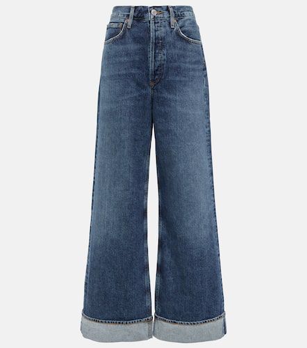 Jeans Dame a gamba larga e vita alta - Agolde - Modalova