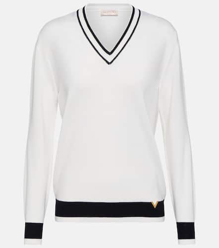 Valentino V-neck wool sweater - Valentino - Modalova