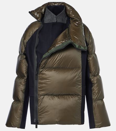 Sacai Wool-trimmed down jacket - Sacai - Modalova