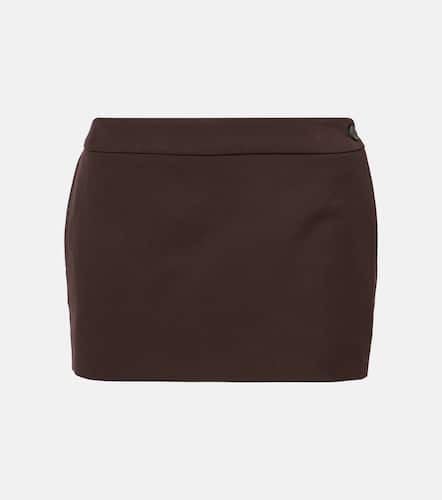 Low-rise wool miniskirt - Wardrobe.NYC - Modalova