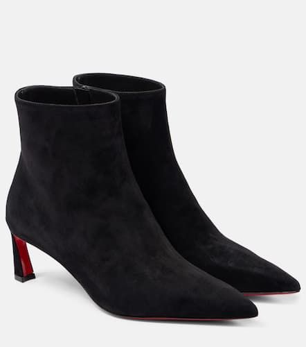 Ankle Boots Condra 55 aus Veloursleder - Christian Louboutin - Modalova