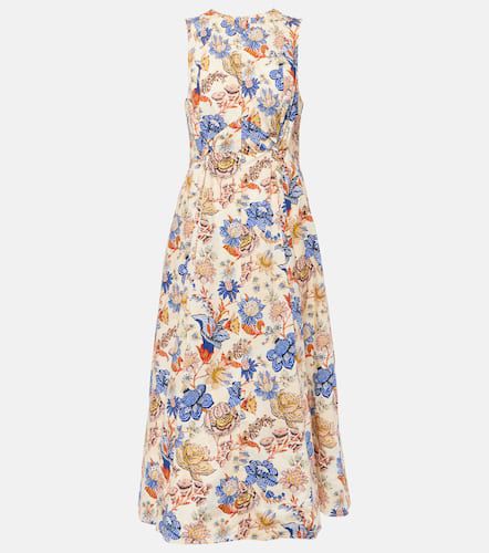 Kaiya floral cotton midi dress - Ulla Johnson - Modalova