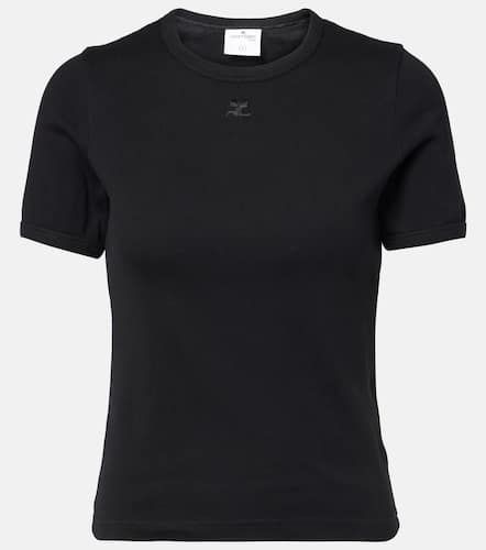 Courrèges T-Shirt Heritage aus Baumwoll-Jersey - Courreges - Modalova