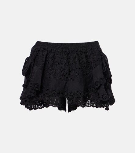 Shorts Neis in cotone e seta con ricamo - Isabel Marant - Modalova