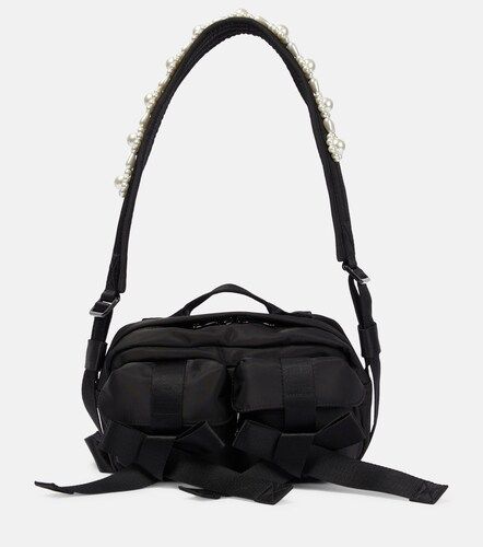Borsa a spalla Classic Bow con perle bijoux - Simone Rocha - Modalova