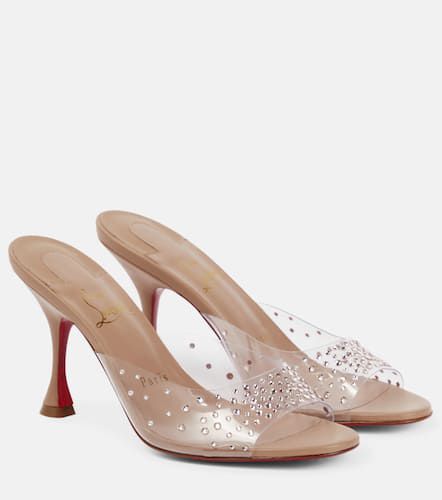 Nudes Degramule embellished mules - Christian Louboutin - Modalova