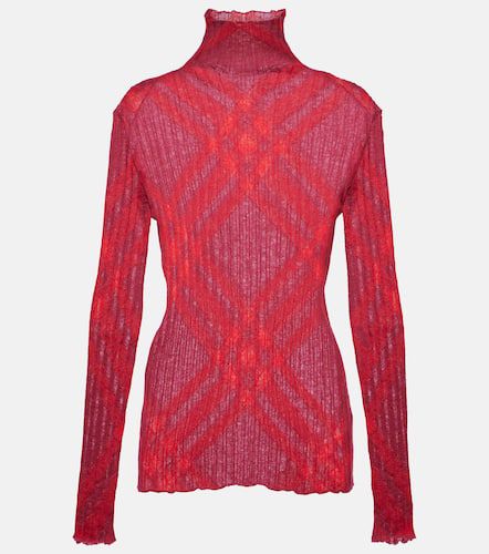 Mohair-blend turtleneck sweater - Burberry - Modalova