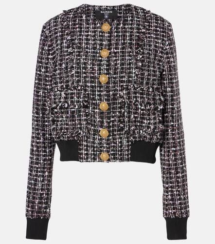 Balmain Chaqueta bomber de tweed - Balmain - Modalova