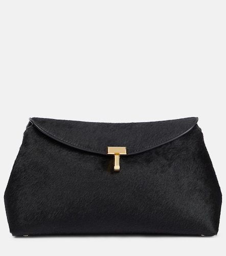 Clutch T-Lock Small in cavallino - Toteme - Modalova